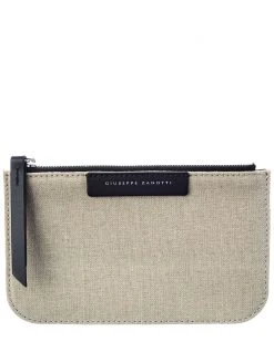 Giuseppe Zanotti Canvas Pouch Women Wallets & Card Cases