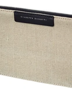 Giuseppe Zanotti Canvas Pouch Women Wallets & Card Cases -Giuseppe Zanotti shop 1111448146 RLLZ 3