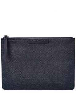 Giuseppe Zanotti Canvas Pouch Women Wallets & Card Cases