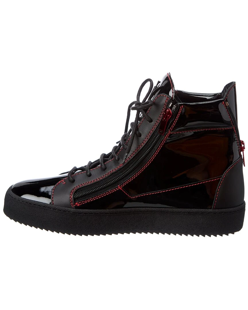 Giuseppe Zanotti May London Patent Sneaker Men Fashion Sneakers 4 Giuseppe Zanotti May London Patent Sneaker Men Fashion Sneakers - Image 2