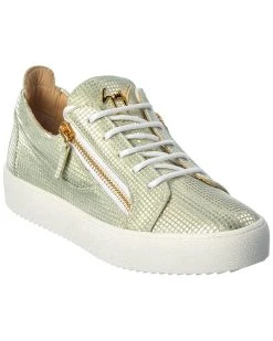 Giuseppe Zanotti May London Leather Sneaker Men Fashion Sneakers