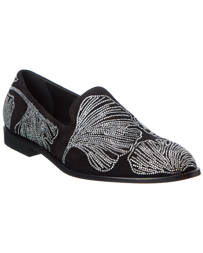 Giuseppe Zanotti Flavio Suede Loafer Men Loafers & Slip Ons 3 Giuseppe Zanotti Flavio Suede Loafer Men Loafers & Slip Ons