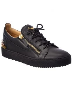 Giuseppe Zanotti May London Leather Sneaker Men Fashion Sneakers