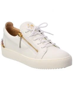Giuseppe Zanotti May London Leather Sneaker Men Fashion Sneakers