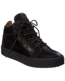 Giuseppe Zanotti May London Leather Sneaker Men Fashion Sneakers