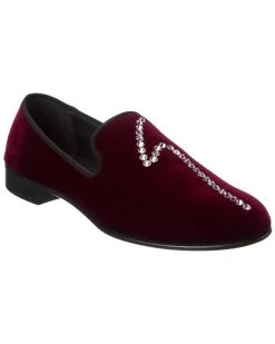 Giuseppe Zanotti Kevin Velvet Loafer Men Loafers & Slip Ons