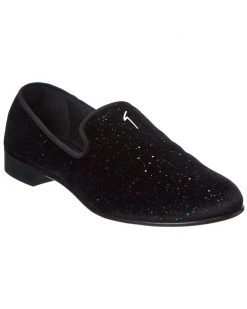 Giuseppe Zanotti Kevin Velvet Loafer Men Loafers & Slip Ons