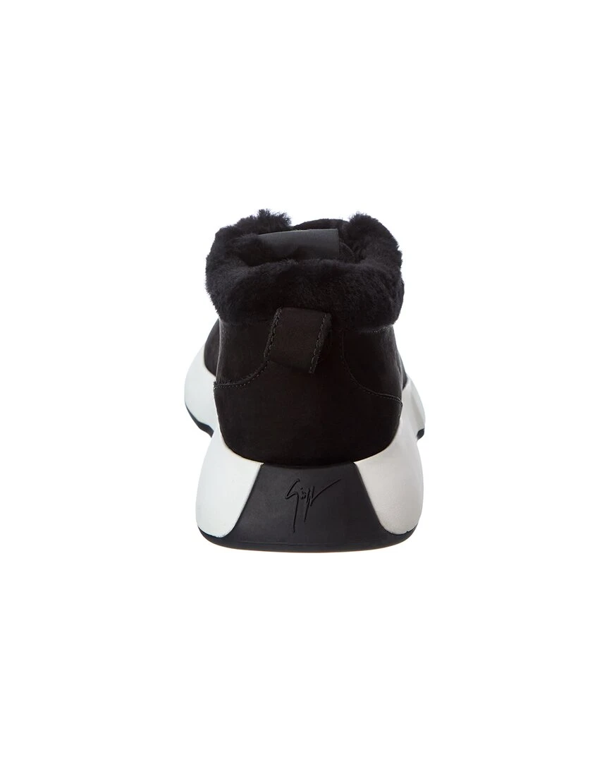 Giuseppe Zanotti Omnia Suede & Shearling Sneaker Men Fashion Sneakers 5 Giuseppe Zanotti Omnia Suede & Shearling Sneaker Men Fashion Sneakers - Image 3