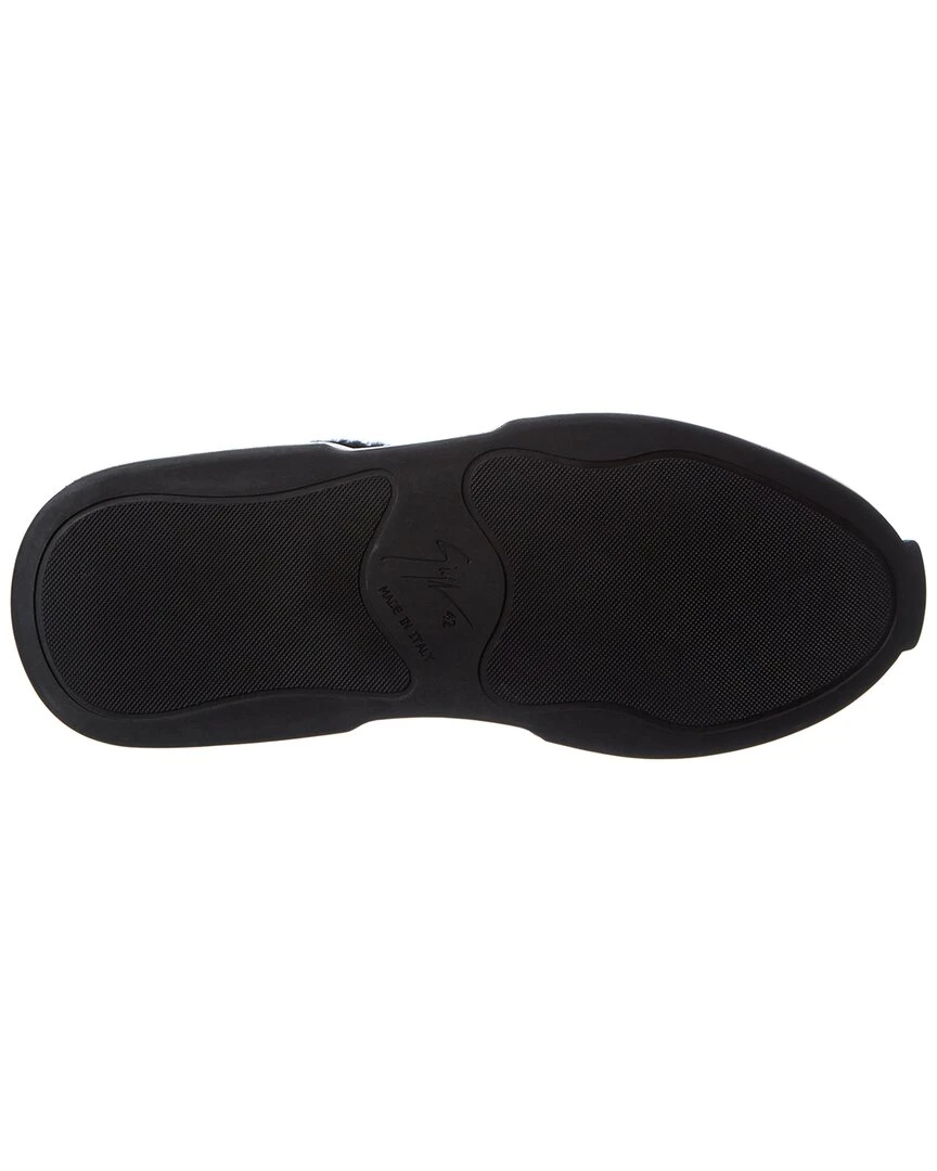 Giuseppe Zanotti Omnia Suede & Shearling Sneaker Men Fashion Sneakers 6 Giuseppe Zanotti Omnia Suede & Shearling Sneaker Men Fashion Sneakers - Image 4