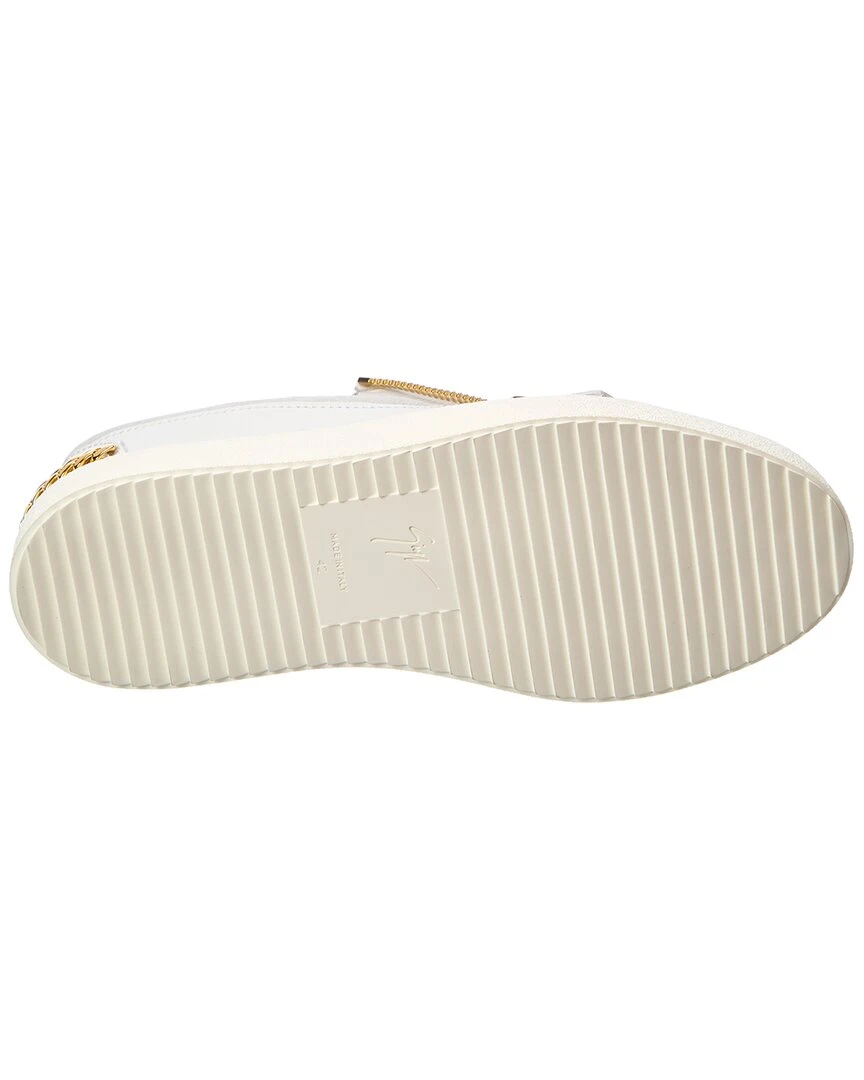 Giuseppe Zanotti May London Suede & Leather Sneaker Men Fashion Sneakers 6 Giuseppe Zanotti May London Suede & Leather Sneaker Men Fashion Sneakers - Image 4