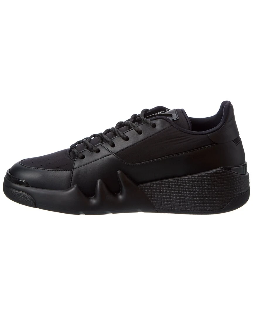 Giuseppe Zanotti Talon Canvas & Leather Sneaker Men Fashion Sneakers 4 Giuseppe Zanotti Talon Canvas & Leather Sneaker Men Fashion Sneakers - Image 2