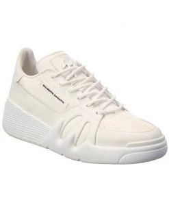 Giuseppe Zanotti Talon Canvas & Leather Sneaker Men Fashion Sneakers