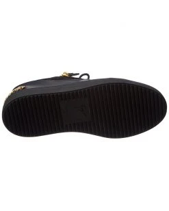 Giuseppe Zanotti May London Suede & Leather Sneaker Men Fashion Sneakers -Giuseppe Zanotti shop 1312451711 RLLZ 4