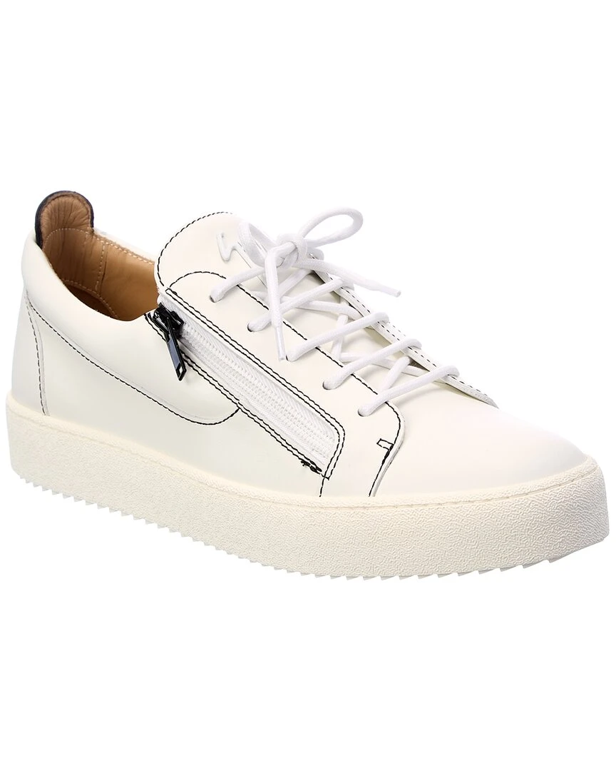 Giuseppe Zanotti May London Leather Sneaker Men Fashion Sneakers 3 Giuseppe Zanotti May London Leather Sneaker Men Fashion Sneakers