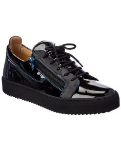 Giuseppe Zanotti May London Patent Sneaker Men Fashion Sneakers