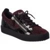 Giuseppe Zanotti May London Velvet & Patent Sneaker Men Fashion Sneakers -Giuseppe Zanotti shop 1312451716 RLLZ 1