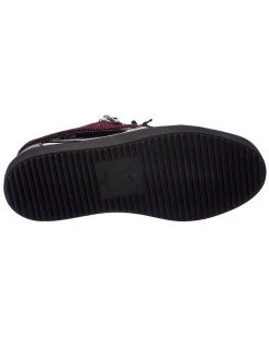 Giuseppe Zanotti May London Velvet & Patent Sneaker Men Fashion Sneakers -Giuseppe Zanotti shop 1312451716 RLLZ 4