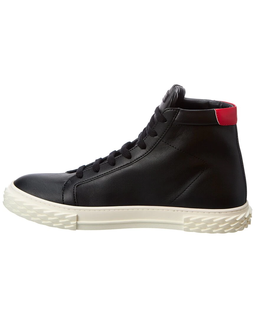 Giuseppe Zanotti Blabber Leather Sneaker Men Fashion Sneakers 4 Giuseppe Zanotti Blabber Leather Sneaker Men Fashion Sneakers - Image 2
