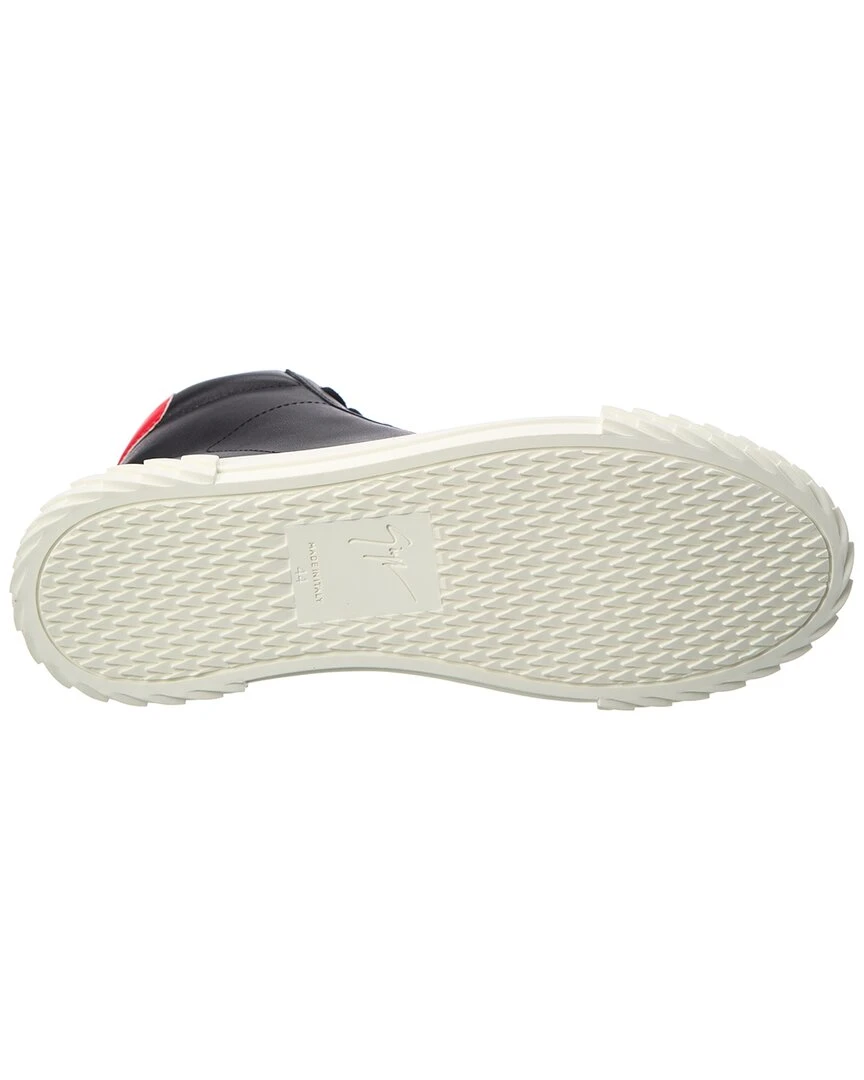 Giuseppe Zanotti Blabber Leather Sneaker Men Fashion Sneakers 6 Giuseppe Zanotti Blabber Leather Sneaker Men Fashion Sneakers - Image 4