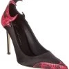Giuseppe Zanotti Nyco 105 Leather & Satin Pump Women Pumps -Giuseppe Zanotti shop 1313075429 RLLZ 1