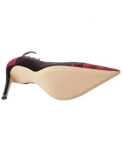 Giuseppe Zanotti Nyco 105 Leather & Satin Pump Women Pumps 10 Giuseppe Zanotti Nyco 105 Leather & Satin Pump Women Pumps -Giuseppe Zanotti shop 1313075429 RLLZ 4