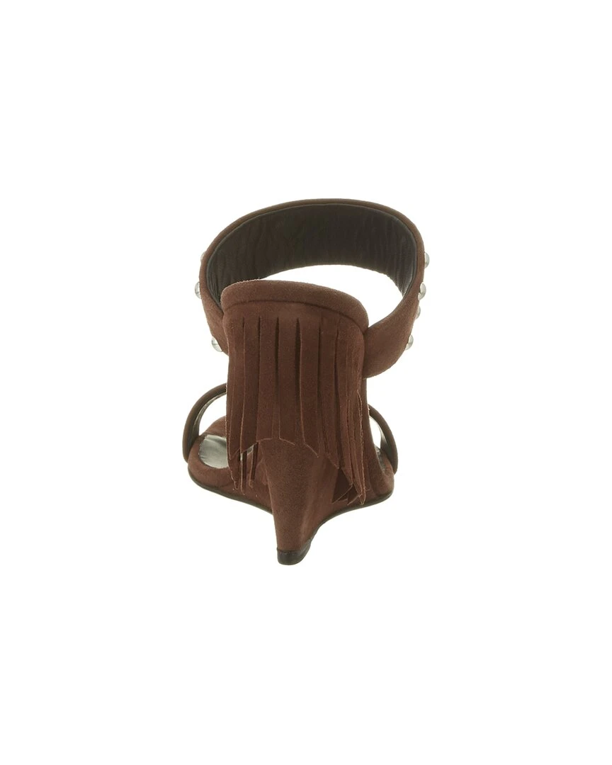 Giuseppe Zanotti Whitney Suede Fringe Wedge Sandal Women Heeled Sandals 5 Giuseppe Zanotti Whitney Suede Fringe Wedge Sandal Women Heeled Sandals - Image 3