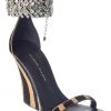 Giuseppe Zanotti Jetaime 105 Haircalf Wedge Sandal Women Espadrilles & Wedges