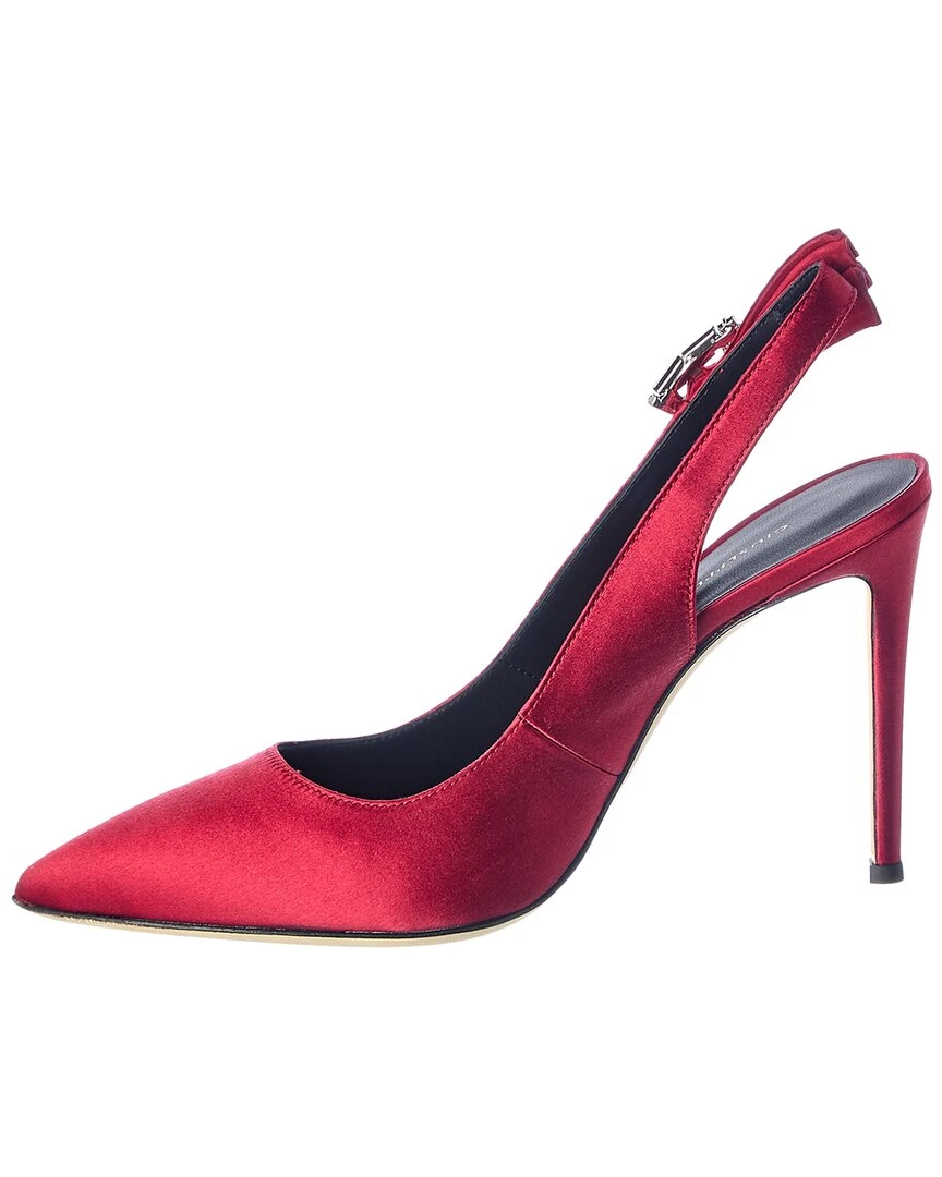 Giuseppe Zanotti Formal 105 Satin Slingback Pump Women Pumps 4 Giuseppe Zanotti Formal 105 Satin Slingback Pump Women Pumps - Image 2