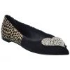 Giuseppe Zanotti Lucrezia Suede & Satin Flat Women Flats -Giuseppe Zanotti shop 1313195051 RLLZ 1