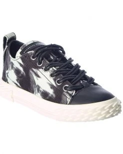 Giuseppe Zanotti Blabber Canvas & Leather Sneaker Women Fashion Sneakers