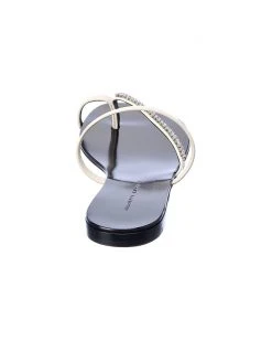 Giuseppe Zanotti Rock 10 Leather Sandal Women Flat Sandals -Giuseppe Zanotti shop 1313195112 RLLZ 3