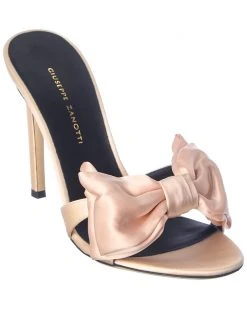 Giuseppe Zanotti Basic 105 Satin Sandal Women Heeled Sandals