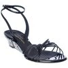 Giuseppe Zanotti Ylenia 30 Python & Patent Wedge Sandal Women Espadrilles & Wedges -Giuseppe Zanotti shop 1313195119 RLLZ 1
