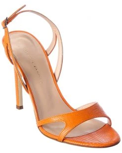 Giuseppe Zanotti Basic 105 Embossed Leather Sandal Women Heeled Sandals