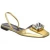 Giuseppe Zanotti Pigalle Leather Slingback Flat Women Flats -Giuseppe Zanotti shop 1313195133 RLLZ 1