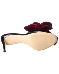 Giuseppe Zanotti Basic 85 Patent & Velvet Sandal Women Heeled Sandals -Giuseppe Zanotti shop 1313300286 RLLZ 4