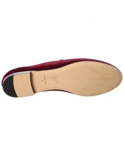 Giuseppe Zanotti Dalila Velvet Loafer Women Flats -Giuseppe Zanotti shop 1313300297 RLLZ 4