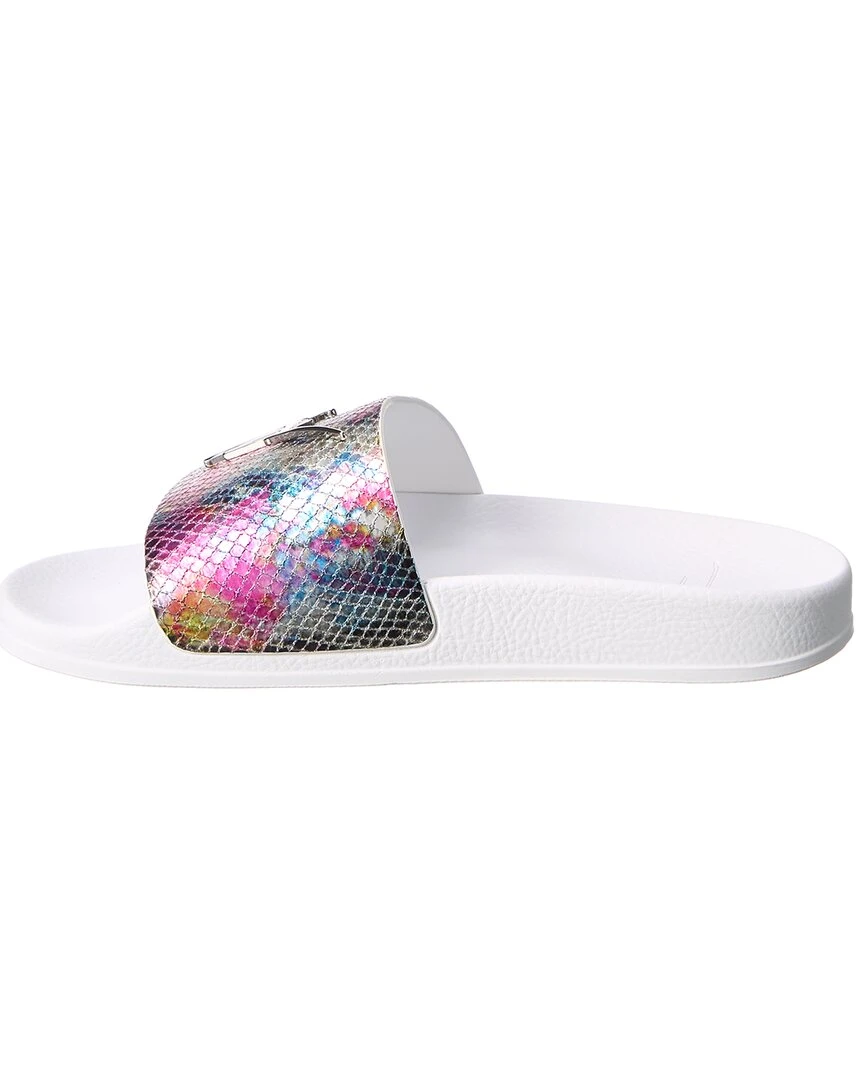 Giuseppe Zanotti Newlaburela Snake-Embossed Leather Slide Women Flat Sandals 4 Giuseppe Zanotti Newlaburela Snake-Embossed Leather Slide Women Flat Sandals - Image 2