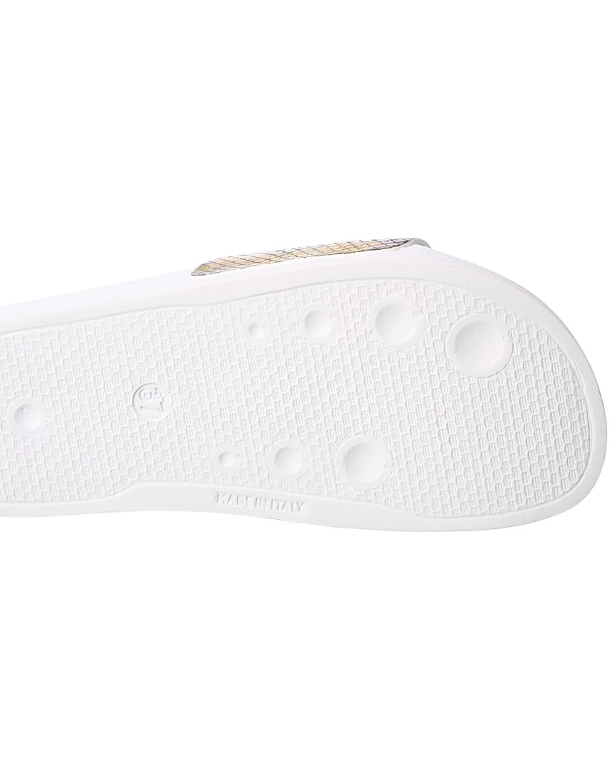 Giuseppe Zanotti Newlaburela Snake-Embossed Leather Slide Women Flat Sandals 6 Giuseppe Zanotti Newlaburela Snake-Embossed Leather Slide Women Flat Sandals - Image 4