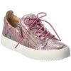 Giuseppe Zanotti May London Snake-Embossed Leather Sneaker Women Fashion Sneakers -Giuseppe Zanotti shop 1313300311 RLLZ 1