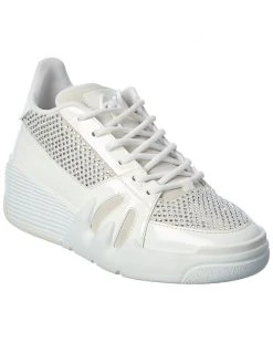 Giuseppe Zanotti Talon Patent & Suede Sneaker Women Fashion Sneakers