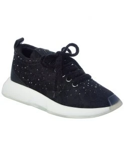 Giuseppe Zanotti Omnia Lace & Leather Sneaker Women Fashion Sneakers