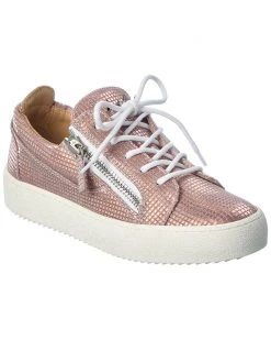 Giuseppe Zanotti May London Metallic Sneaker Women Fashion Sneakers