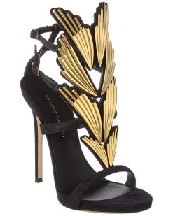 Giuseppe Zanotti Alien 115 Suede Sandal Women Heeled Sandals