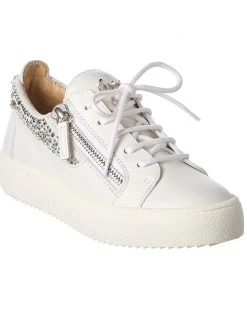 Giuseppe Zanotti May London Leather Sneaker Women Fashion Sneakers