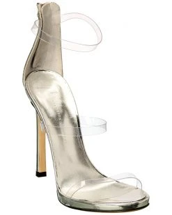 Giuseppe Zanotti South 115 Leather & Vinyl Sandal Women Heeled Sandals