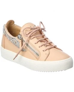 Giuseppe Zanotti May London Leather Sneaker Women Fashion Sneakers