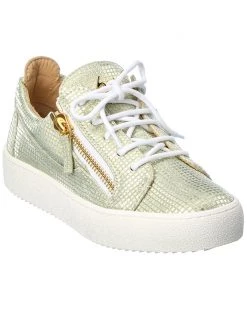 Giuseppe Zanotti May London Leather Sneaker Women Fashion Sneakers