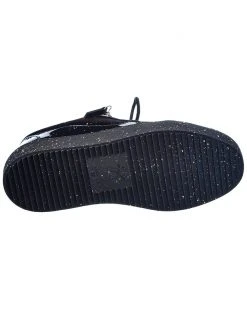 Giuseppe Zanotti May London Velvet & Patent Sneaker Women Fashion Sneakers -Giuseppe Zanotti shop 1313355477 RLLZ 4