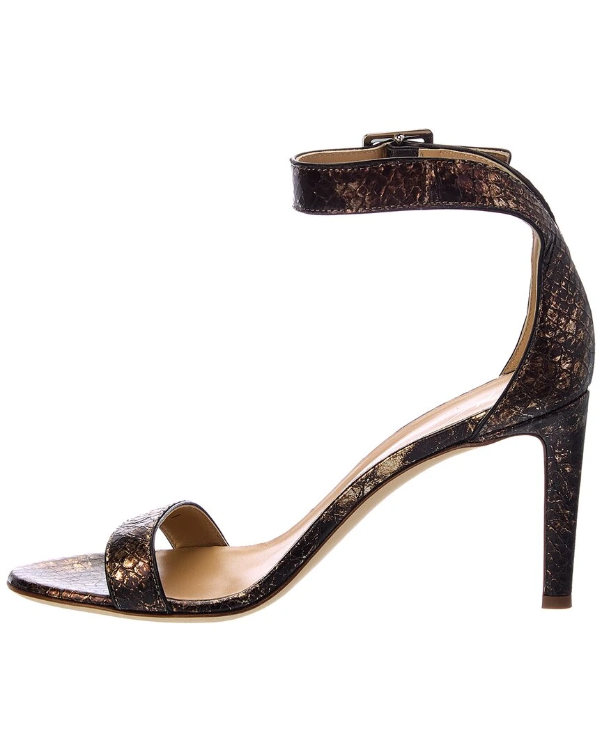 Giuseppe Zanotti Basic 85 Snake-Embossed Leather Sandal Women Heeled Sandals 4 Giuseppe Zanotti Basic 85 Snake-Embossed Leather Sandal Women Heeled Sandals - Image 2